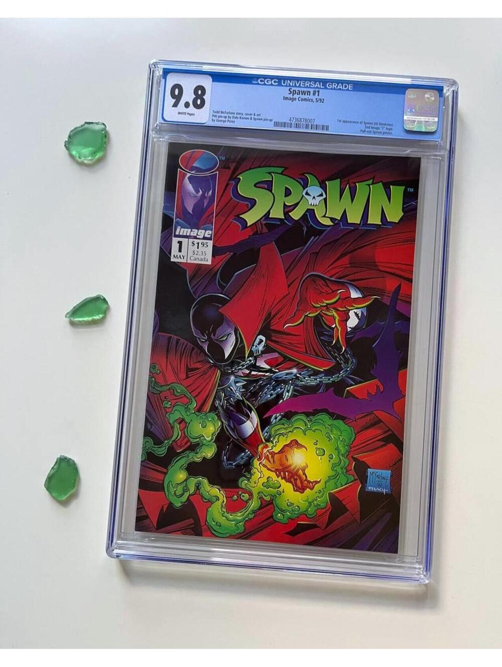 Spawn #1 CGC 9.8 (1992) 1st App | Todd McFarlane - Graded Comic Book